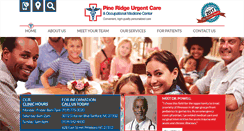 Desktop Screenshot of pineridgeurgentcareclinic.com